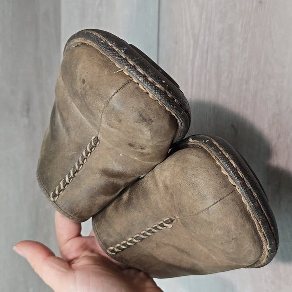 UGG Australia Women's 5135 Leather  Shearling Clogs Mule Clog Sheepskin Shoes 9 - Picture 3 of 10